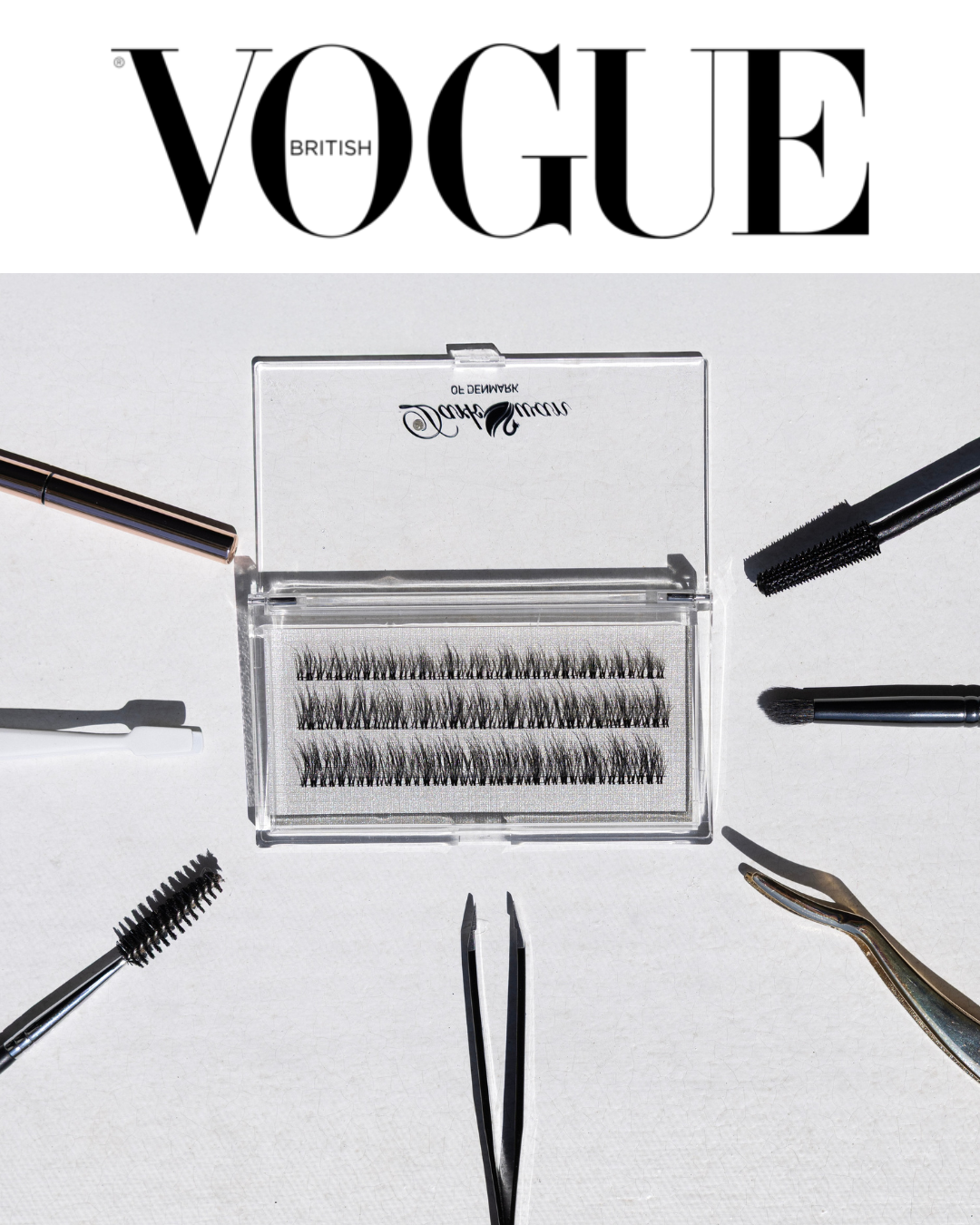 Dark Swan of Denmark Featured in Three Issues of VOGUE UK 🤍